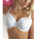 Naturally Close Striped Mesh U/W Bra