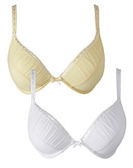 Shapely Figures Lemon White Julie Bras