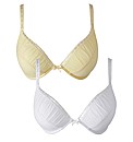 Shapely Figures Lemon White Julie Bras