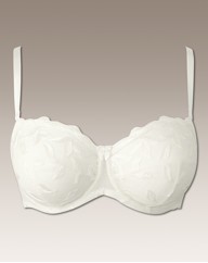 Ivory Worlds Largest Strapless Bra