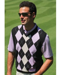 Glenmuir Argyle V-Neck Slipover
