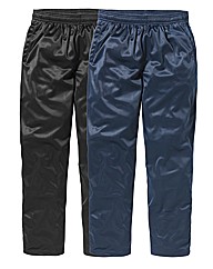 JCM Pack of 2 Polyester Pants 31 inches