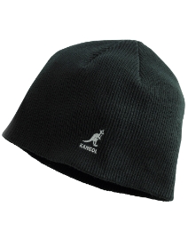 Kangol Black Beanie Hat
