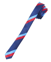 Ben Sherman Super Skinny Stripe Silk Tie