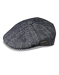 Kangol Herringbone Flat Cap