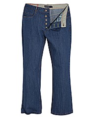 Jacamo Mens Bootcut Jeans 27 inches