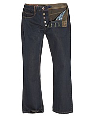 Jacamo Mens Bootcut Jeans 29 inches