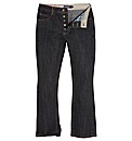 Jacamo Mens Bootcut Jeans 31 inches