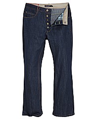 Jacamo Mens Bootcut Jeans 33 inches