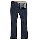 Jacamo Mens Bootcut Jeans 33 inches