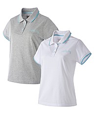 Body Star Pack of 2 Polo Shirts