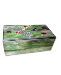 Tiffany Dragon Fly Jewellery Box