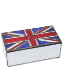 Tiffany Union Jack Jewellery Box