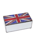 Tiffany Union Jack Jewellery Box