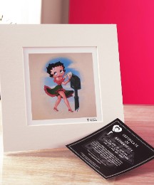 Betty Boop Posting Love Letter Print