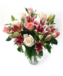 Scented Lilies And Roses