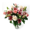 Scented Lilies And Roses