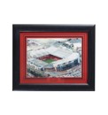 Framed Football Stadiums 9X7 Inches