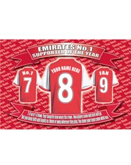 Personalised Football Shirt Lap tray