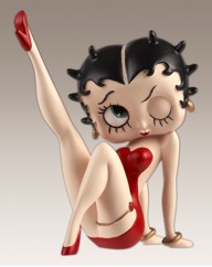 Betty boop figurines orange dress