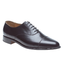 Barkers leather oxford toe cap shoe