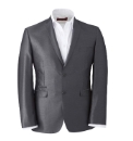 & City Regular Plain Suit Jacket