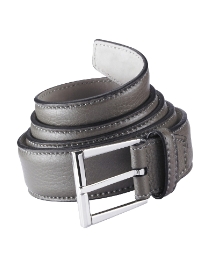 Hand Made Grained Leather Belt