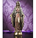 Bronzed Mary Figurine