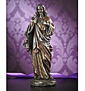 Bronzed Jesus Figurine