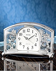 Rhythm Swarovski Pendulum Clock