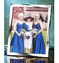 Silver Plated Twist Frame