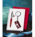 Set Of 2 Handbag Pens & Clutch Bags