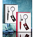 Set Of 2 Handbag Pens & Clutch Bags