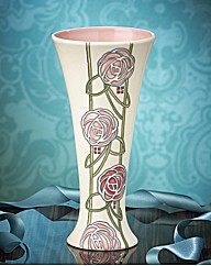 Mackintosh Style Porcelain Vase