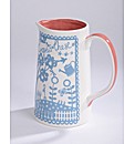 Garden Party Jug Shaped Ceramic Vase