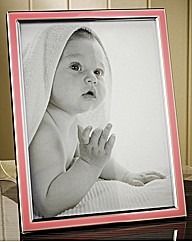 Pink and Silver Photo Frame