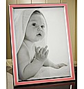 Pink and Silver Photo Frame