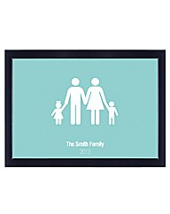 Personalised Family Poster