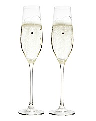 Royal Doulton Many Happy Returns Flutes