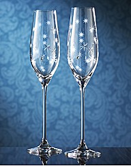 Royal Doulton Twinkle Toasting Flutes