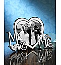 Mr & Mrs Silver Plated Frame