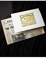 Original Newspaper Birthday