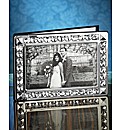 Silver Plated Wedding Guest Message Book