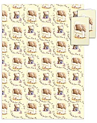 Personalised Teddy Bear Gift Wrap