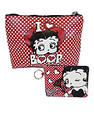 Betty Boop Purse & Make up Bag Set