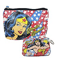 Wonder Woman Retro Purse & Make-up Bag