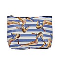 Retro Glamour Stripe Make Up Bag