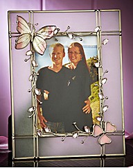 4 X 6 Pink Butterfly Photoframe