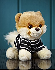 Gund Bitty Boo Dog In Strippy Top