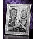 Silver Plated Glitter Frame